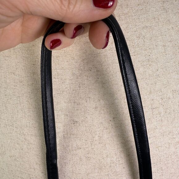 70s-80s Look Clamshell Velvet Purse Long Strap, Geometric Colorful Pattern 2/$50 - Picture 11 of 14